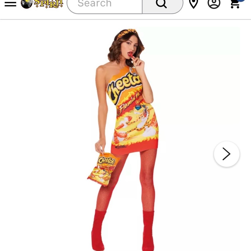 Spirit Cheetos Flamin' Hot Costume